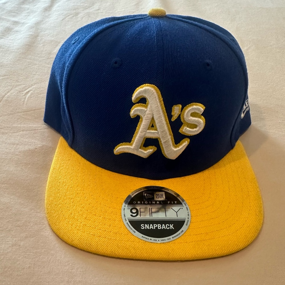 New Era Blue and Yellow Kids Snapback Cap